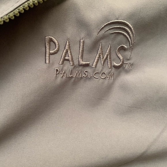 Palms Lightweight Windbreaker Jacket - Gray - S - Picture 4 of 6